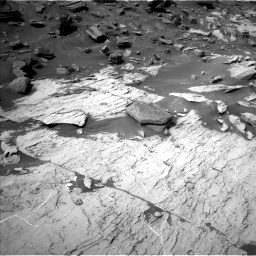 Nasa's Mars rover Curiosity acquired this image using its Left Navigation Camera on Sol 1455, at drive 2792, site number 57