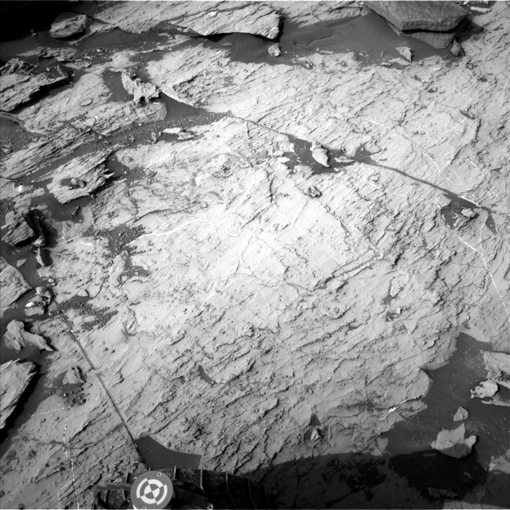 Nasa's Mars rover Curiosity acquired this image using its Left Navigation Camera on Sol 1455, at drive 2798, site number 57