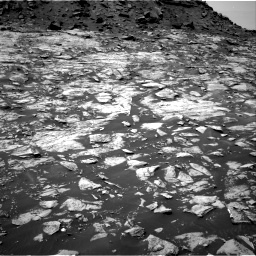 Nasa's Mars rover Curiosity acquired this image using its Right Navigation Camera on Sol 1455, at drive 2588, site number 57