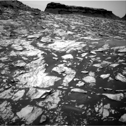 Nasa's Mars rover Curiosity acquired this image using its Right Navigation Camera on Sol 1455, at drive 2648, site number 57