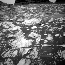 Nasa's Mars rover Curiosity acquired this image using its Right Navigation Camera on Sol 1455, at drive 2654, site number 57