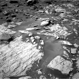 Nasa's Mars rover Curiosity acquired this image using its Right Navigation Camera on Sol 1455, at drive 2786, site number 57