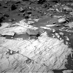 Nasa's Mars rover Curiosity acquired this image using its Right Navigation Camera on Sol 1455, at drive 2792, site number 57