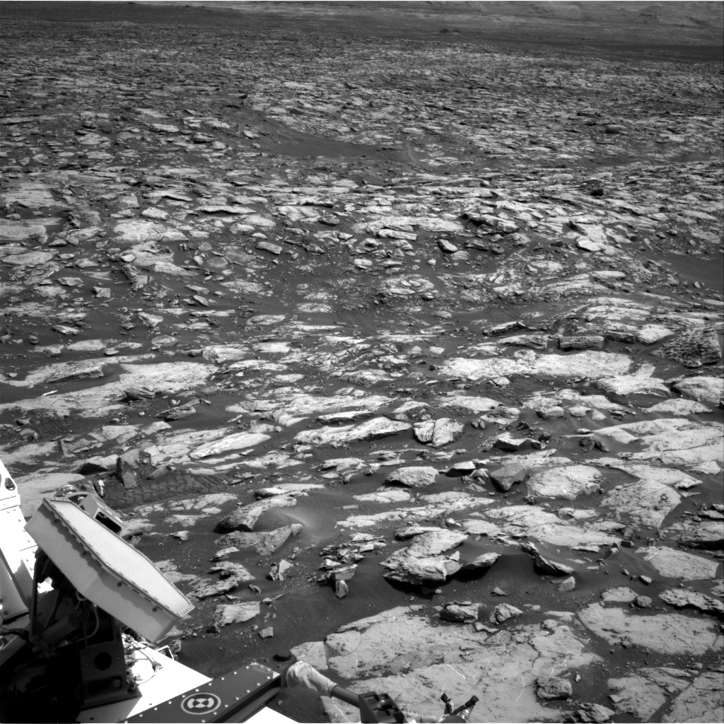 Nasa's Mars rover Curiosity acquired this image using its Right Navigation Camera on Sol 1455, at drive 2798, site number 57