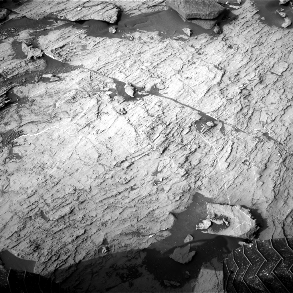 Nasa's Mars rover Curiosity acquired this image using its Right Navigation Camera on Sol 1455, at drive 2798, site number 57