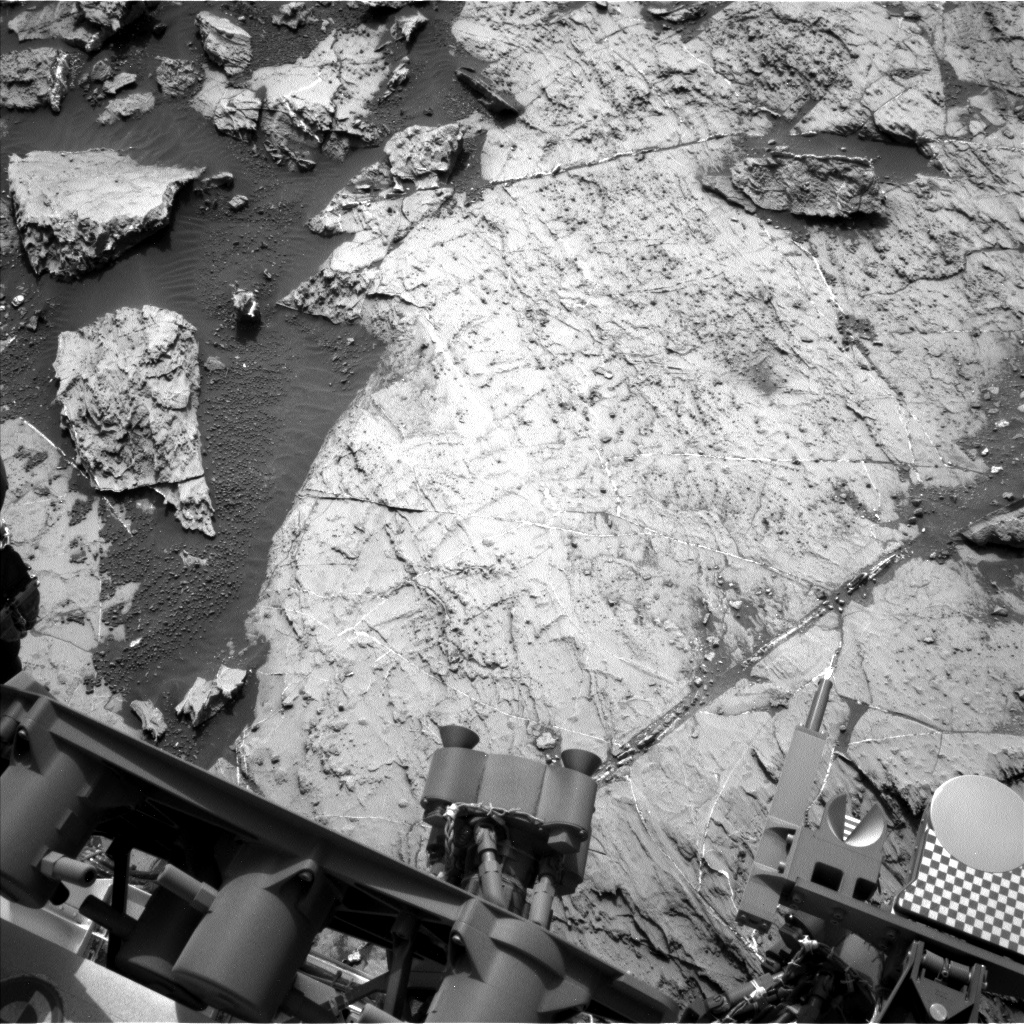 Nasa's Mars rover Curiosity acquired this image using its Left Navigation Camera on Sol 1457, at drive 2798, site number 57