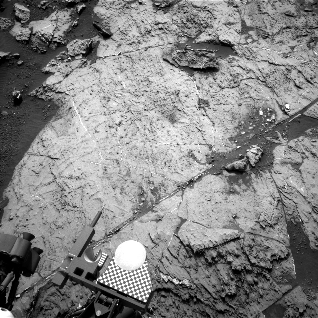 Nasa's Mars rover Curiosity acquired this image using its Right Navigation Camera on Sol 1457, at drive 2798, site number 57
