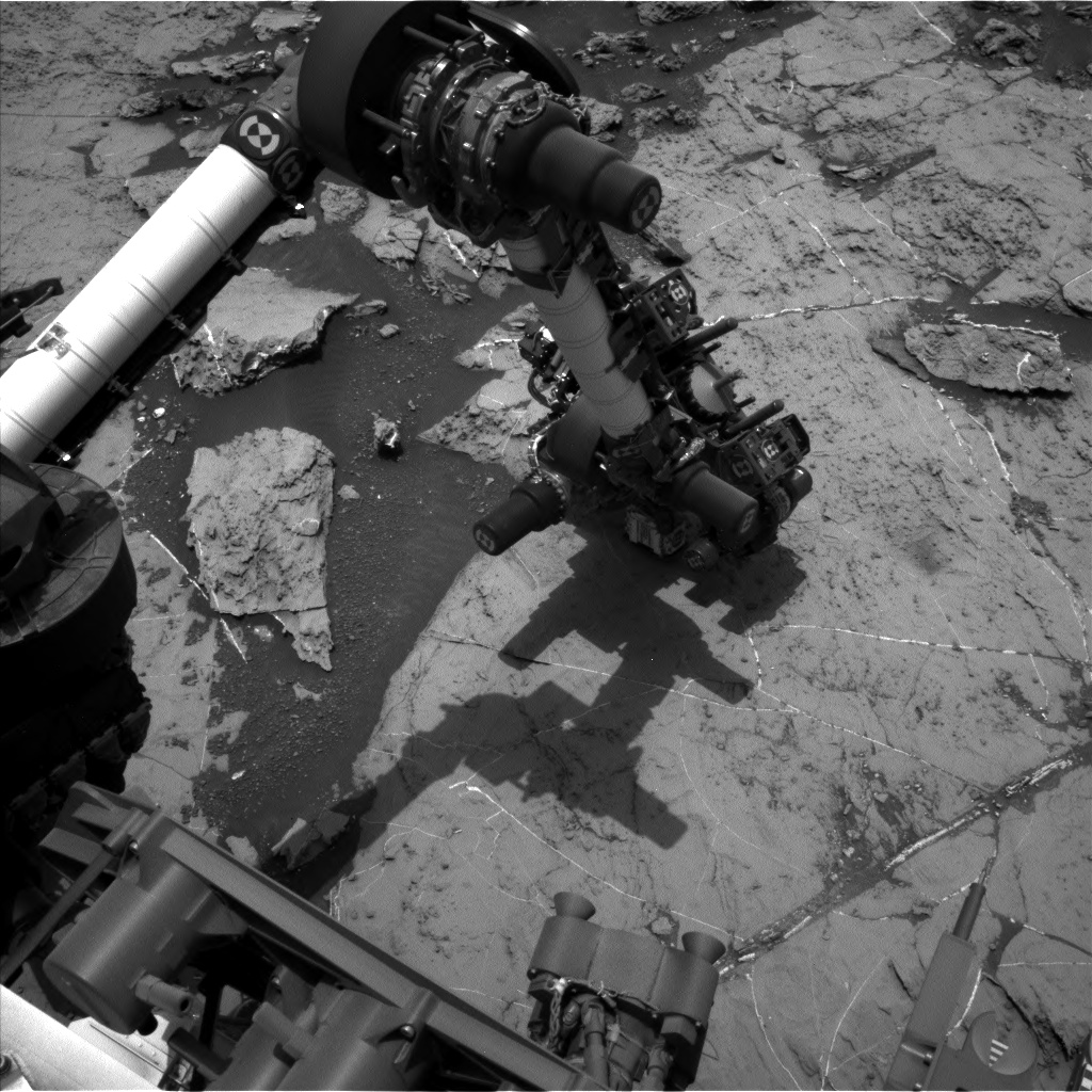 Nasa's Mars rover Curiosity acquired this image using its Left Navigation Camera on Sol 1459, at drive 2798, site number 57