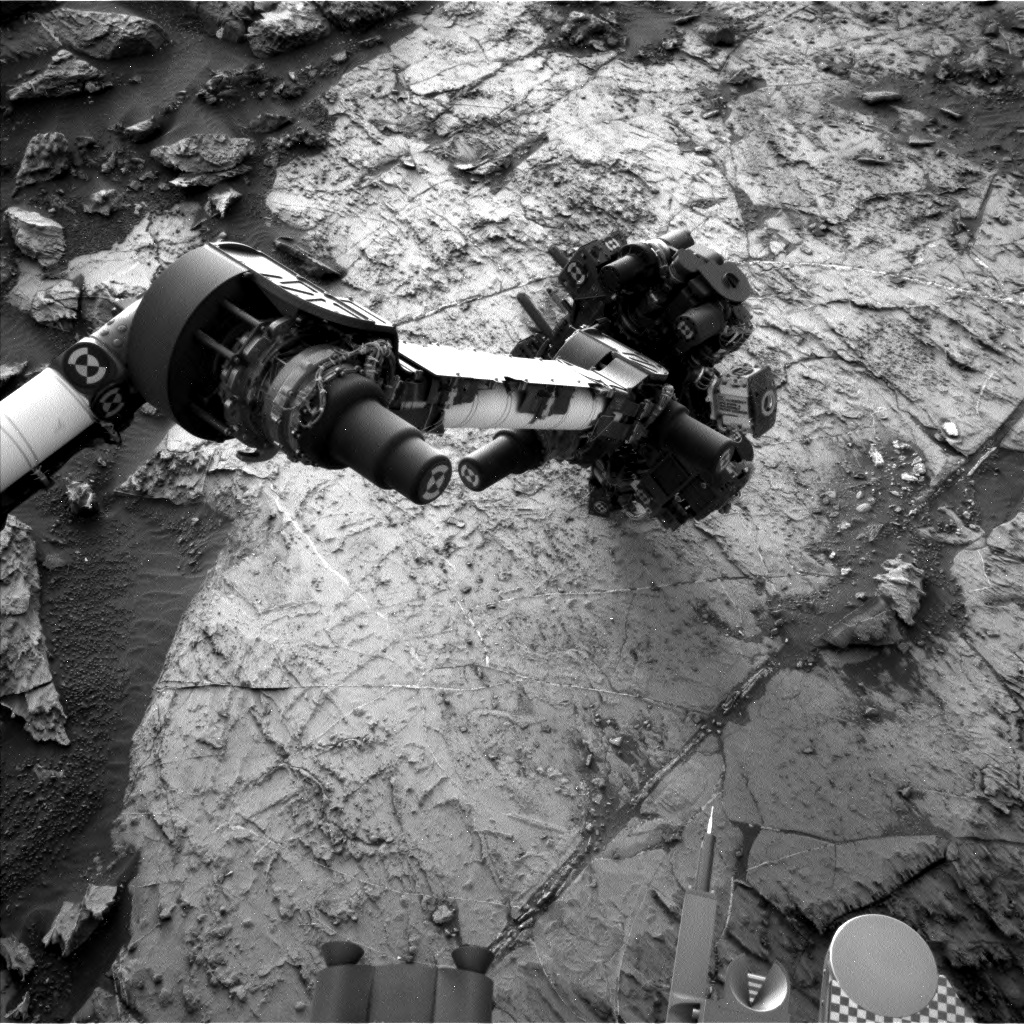 Nasa's Mars rover Curiosity acquired this image using its Left Navigation Camera on Sol 1459, at drive 2798, site number 57