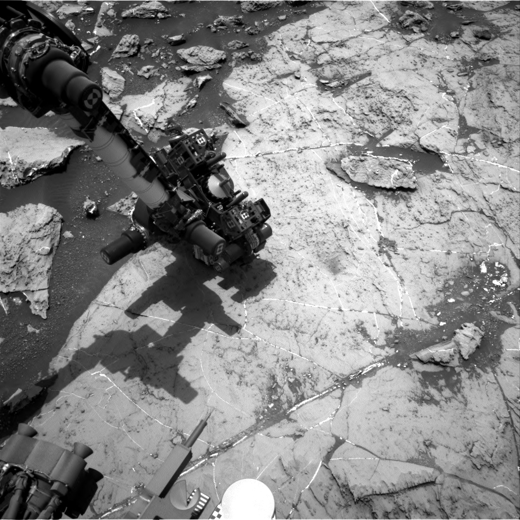 Nasa's Mars rover Curiosity acquired this image using its Right Navigation Camera on Sol 1459, at drive 2798, site number 57