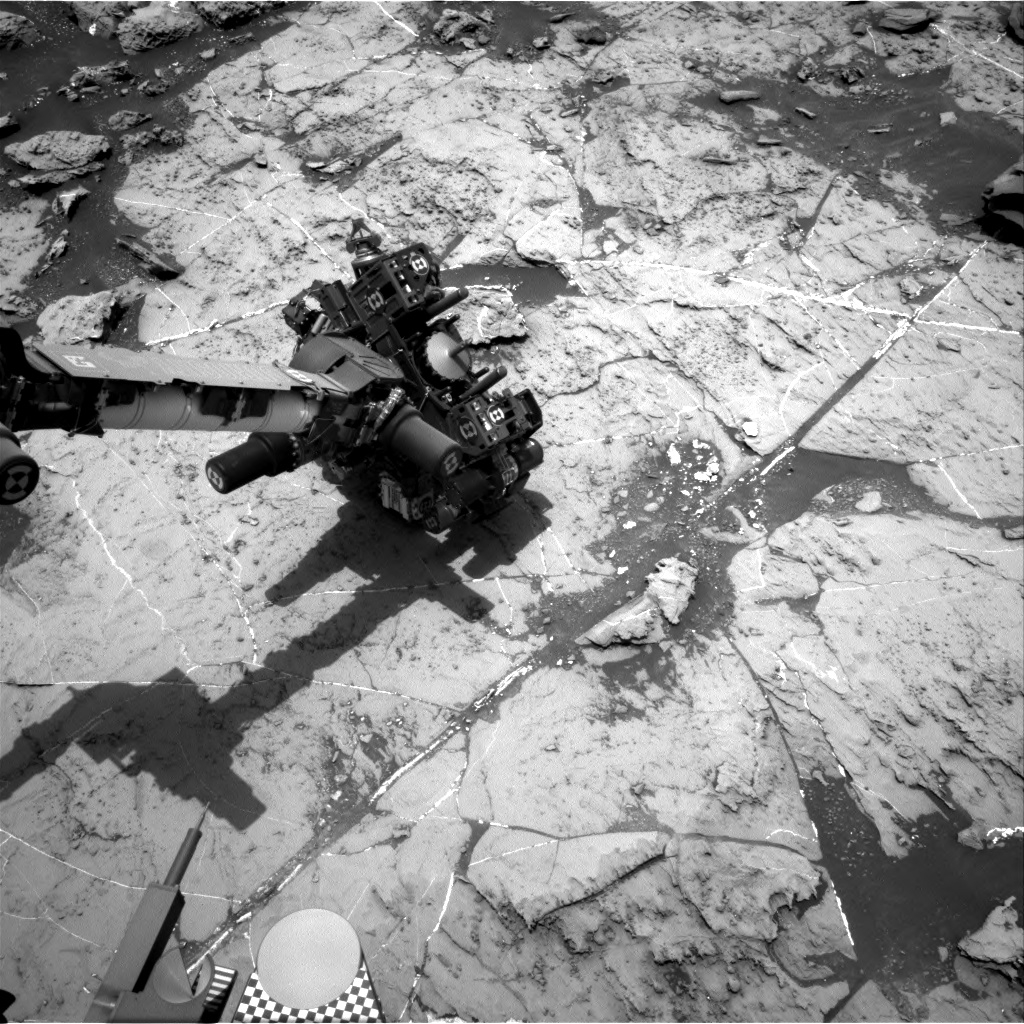 Nasa's Mars rover Curiosity acquired this image using its Right Navigation Camera on Sol 1460, at drive 2798, site number 57