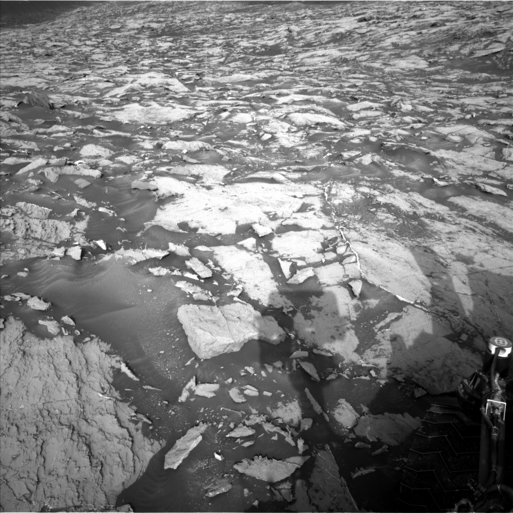 Nasa's Mars rover Curiosity acquired this image using its Left Navigation Camera on Sol 1463, at drive 2798, site number 57