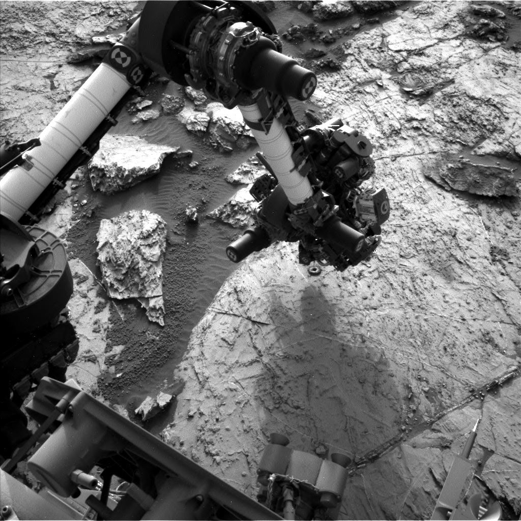 Nasa's Mars rover Curiosity acquired this image using its Left Navigation Camera on Sol 1464, at drive 2798, site number 57