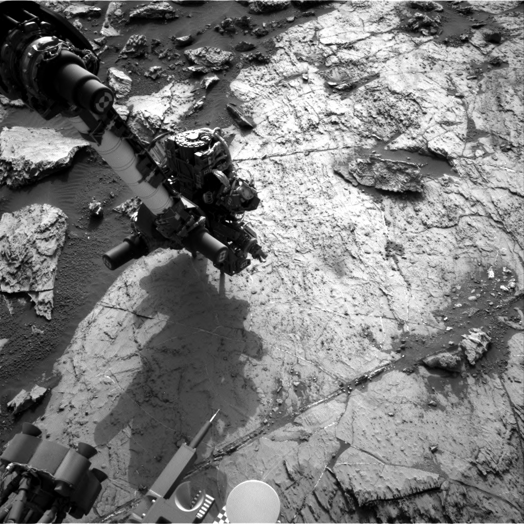 Nasa's Mars rover Curiosity acquired this image using its Right Navigation Camera on Sol 1464, at drive 2798, site number 57
