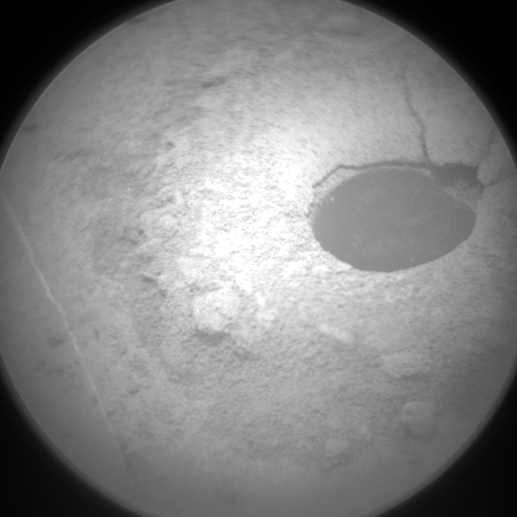 Nasa's Mars rover Curiosity acquired this image using its Chemistry & Camera (ChemCam) on Sol 1466, at drive 2798, site number 57