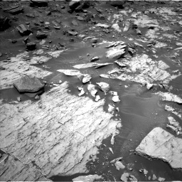 Nasa's Mars rover Curiosity acquired this image using its Left Navigation Camera on Sol 1468, at drive 2810, site number 57