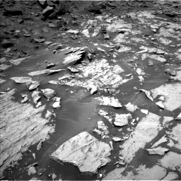 Nasa's Mars rover Curiosity acquired this image using its Left Navigation Camera on Sol 1468, at drive 2816, site number 57