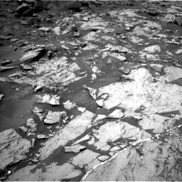 Nasa's Mars rover Curiosity acquired this image using its Left Navigation Camera on Sol 1468, at drive 2822, site number 57