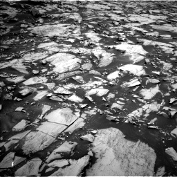 Nasa's Mars rover Curiosity acquired this image using its Left Navigation Camera on Sol 1468, at drive 2858, site number 57