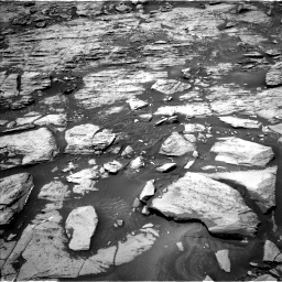 Nasa's Mars rover Curiosity acquired this image using its Left Navigation Camera on Sol 1468, at drive 2888, site number 57