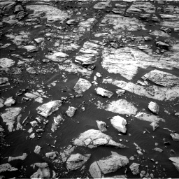 Nasa's Mars rover Curiosity acquired this image using its Left Navigation Camera on Sol 1468, at drive 2930, site number 57