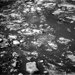 Nasa's Mars rover Curiosity acquired this image using its Left Navigation Camera on Sol 1468, at drive 2960, site number 57