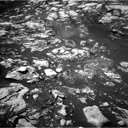 Nasa's Mars rover Curiosity acquired this image using its Left Navigation Camera on Sol 1468, at drive 2966, site number 57