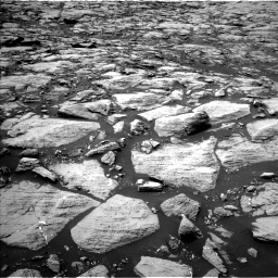 Nasa's Mars rover Curiosity acquired this image using its Left Navigation Camera on Sol 1468, at drive 3038, site number 57