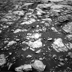 Nasa's Mars rover Curiosity acquired this image using its Left Navigation Camera on Sol 1468, at drive 3104, site number 57