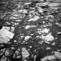 Nasa's Mars rover Curiosity acquired this image using its Left Navigation Camera on Sol 1468, at drive 3110, site number 57