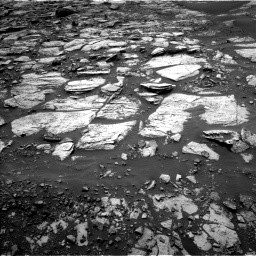 Nasa's Mars rover Curiosity acquired this image using its Left Navigation Camera on Sol 1468, at drive 3158, site number 57