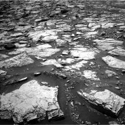 Nasa's Mars rover Curiosity acquired this image using its Left Navigation Camera on Sol 1468, at drive 3188, site number 57