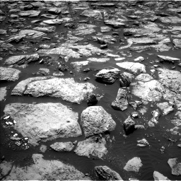 Nasa's Mars rover Curiosity acquired this image using its Left Navigation Camera on Sol 1468, at drive 3224, site number 57