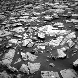 Nasa's Mars rover Curiosity acquired this image using its Left Navigation Camera on Sol 1468, at drive 3266, site number 57