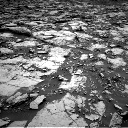 Nasa's Mars rover Curiosity acquired this image using its Left Navigation Camera on Sol 1468, at drive 3320, site number 57