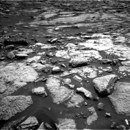 Nasa's Mars rover Curiosity acquired this image using its Left Navigation Camera on Sol 1468, at drive 3398, site number 57