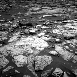 Nasa's Mars rover Curiosity acquired this image using its Left Navigation Camera on Sol 1468, at drive 3404, site number 57