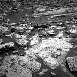 Nasa's Mars rover Curiosity acquired this image using its Left Navigation Camera on Sol 1468, at drive 3410, site number 57