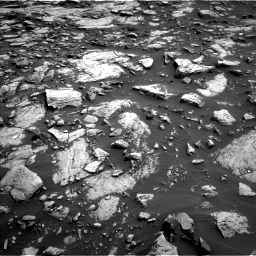 Nasa's Mars rover Curiosity acquired this image using its Left Navigation Camera on Sol 1468, at drive 3470, site number 57