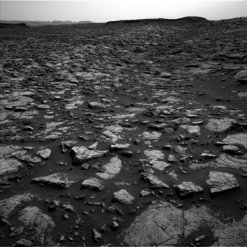 Nasa's Mars rover Curiosity acquired this image using its Left Navigation Camera on Sol 1468, at drive 0, site number 58