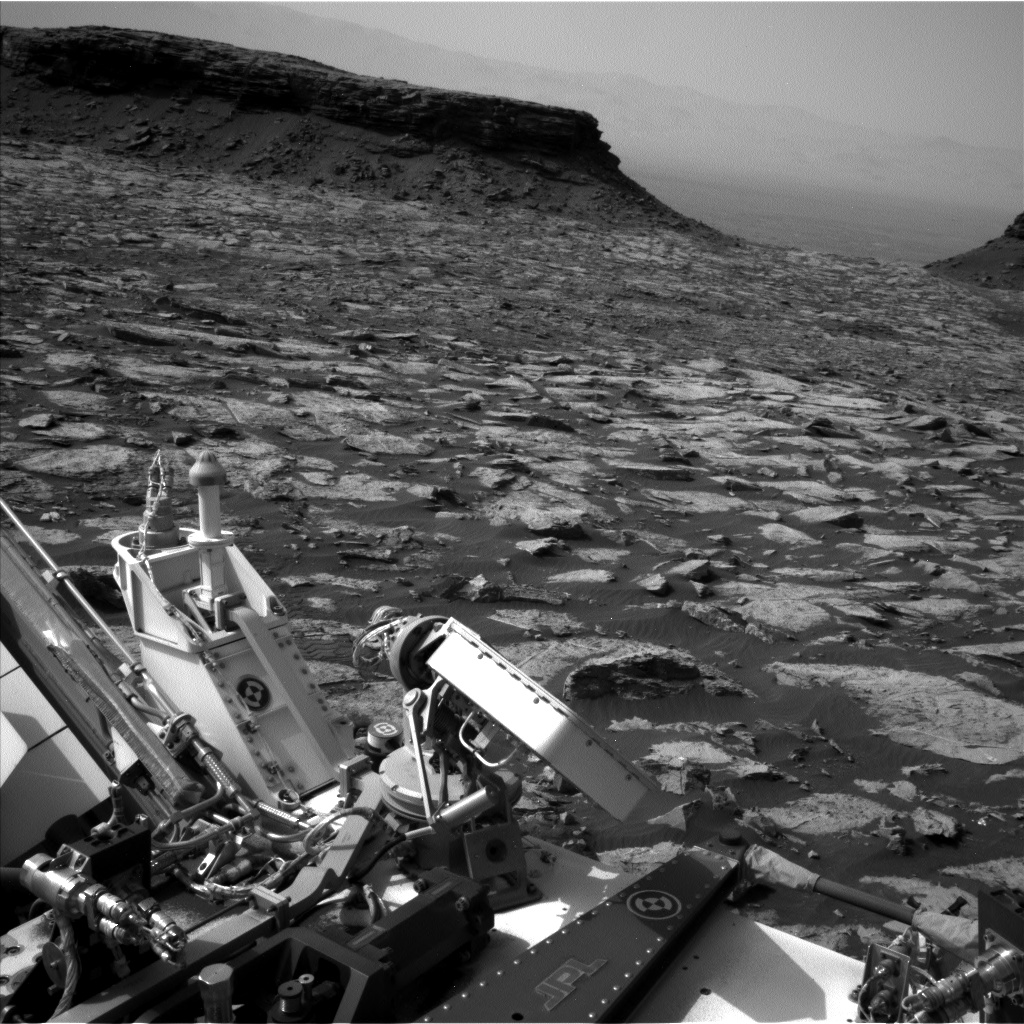 Nasa's Mars rover Curiosity acquired this image using its Left Navigation Camera on Sol 1468, at drive 0, site number 58