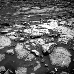 Nasa's Mars rover Curiosity acquired this image using its Right Navigation Camera on Sol 1468, at drive 3398, site number 57