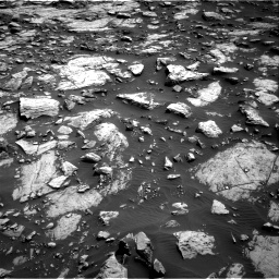 Nasa's Mars rover Curiosity acquired this image using its Right Navigation Camera on Sol 1468, at drive 3470, site number 57