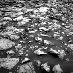 Nasa's Mars rover Curiosity acquired this image using its Left Navigation Camera on Sol 1469, at drive 48, site number 58