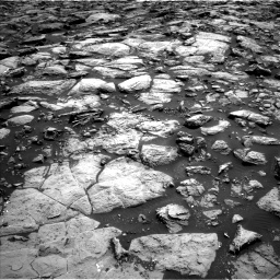 Nasa's Mars rover Curiosity acquired this image using its Left Navigation Camera on Sol 1469, at drive 54, site number 58