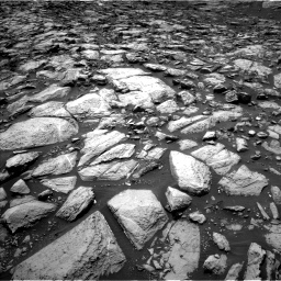 Nasa's Mars rover Curiosity acquired this image using its Left Navigation Camera on Sol 1469, at drive 102, site number 58