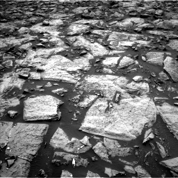 Nasa's Mars rover Curiosity acquired this image using its Left Navigation Camera on Sol 1469, at drive 156, site number 58