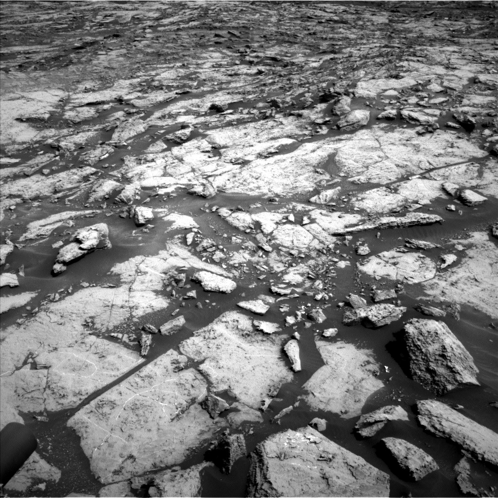 Nasa's Mars rover Curiosity acquired this image using its Left Navigation Camera on Sol 1469, at drive 228, site number 58