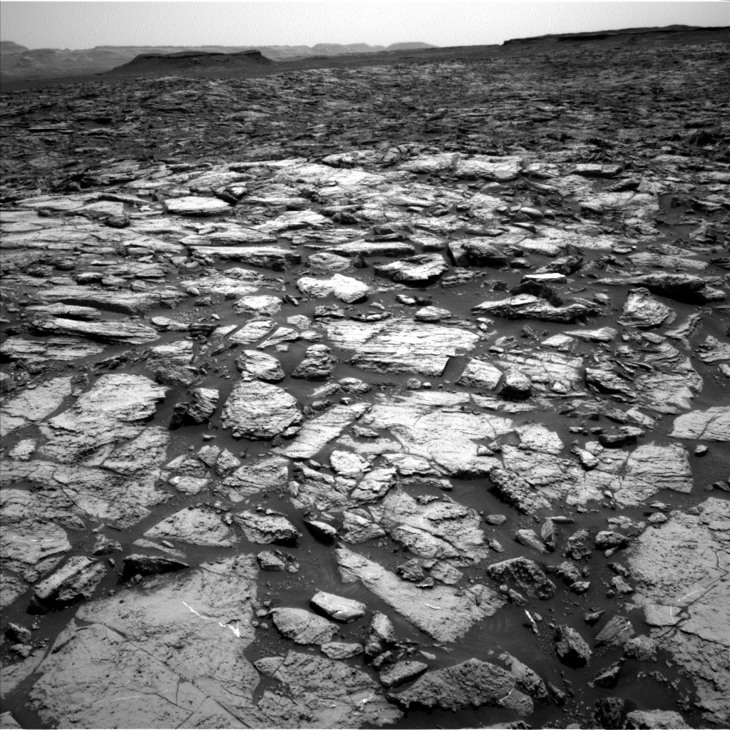 Nasa's Mars rover Curiosity acquired this image using its Left Navigation Camera on Sol 1469, at drive 264, site number 58