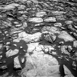Nasa's Mars rover Curiosity acquired this image using its Right Navigation Camera on Sol 1469, at drive 30, site number 58